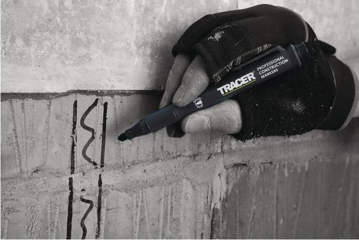 Actual product image Tracer ACF-MK3 Markierungssatz Schwarz/Blau/Rot (3x)