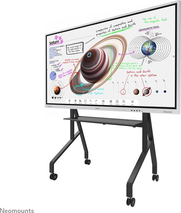 Image du produit Neomounts FL50-525BL1/WH1 (Universel, 86", 76 kg)