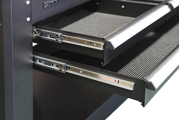 Produktbild kaiserkraft Werkbank mit Funktionsaufbau (114 cm, 58 cm)