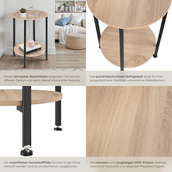 Image du produit tectake Table d’appoint Ballina