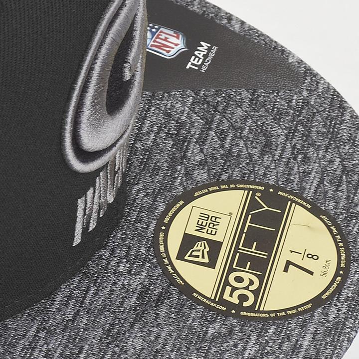Actual product image New Era 59Fifty Grey Ii Green Bay Packers (7 1/8)