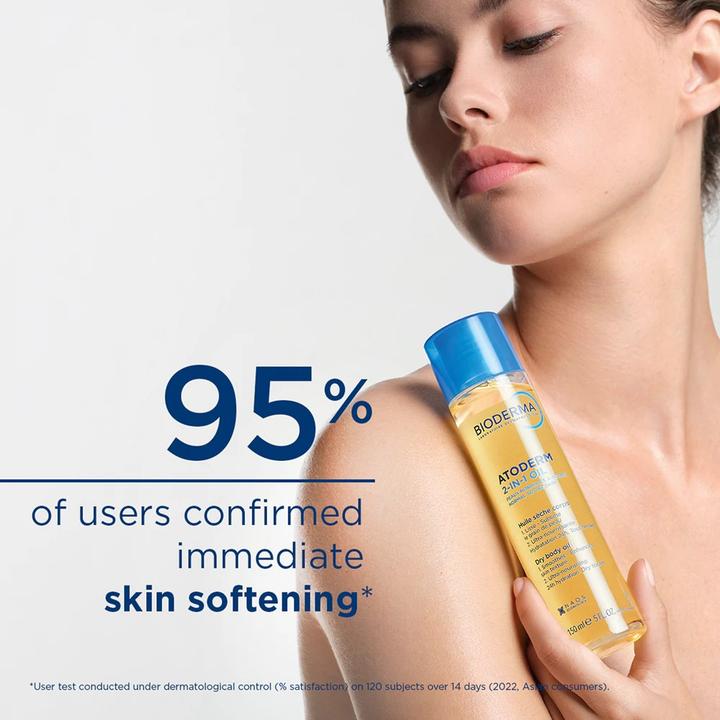 Actual product image Bioderma Atoderm 2 in 1 (Body oil, 150 ml)