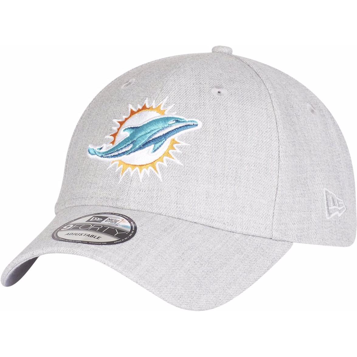 New Era, Herren, Cap, 9Forty Strapback NFL Teams Heather, Grau, (One Size)