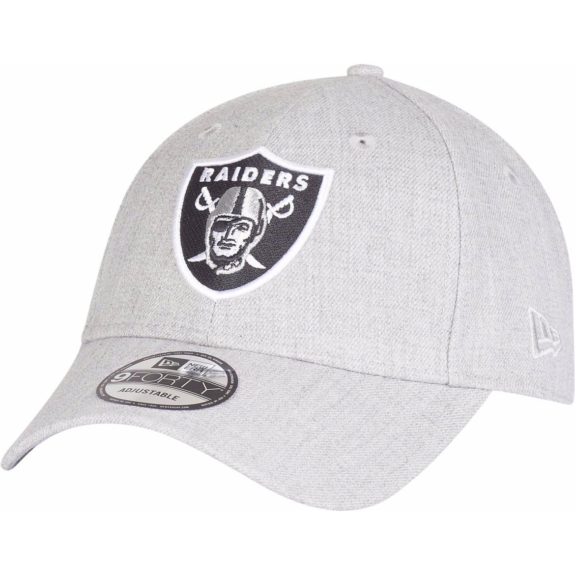 New Era, Herren, Cap, 9Forty Strapback NFL Teams Heather, Grau, (One Size)