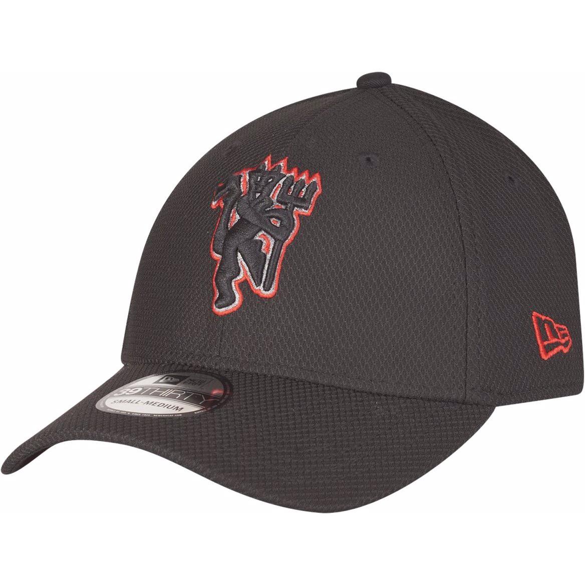 New Era, Herren, Cap, 39Thirty Diamond Era Manchester United, Schwarz, (M)