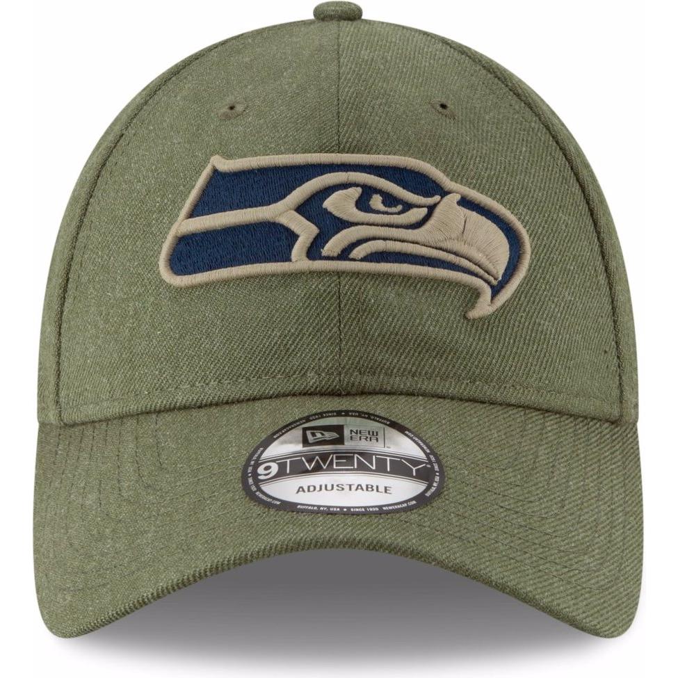 Thumbnail - New Era, Herren, Cap, 9Twenty Strapback NFL Salute To Service, Grün, (One Size)