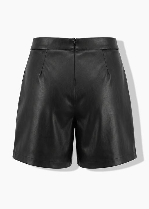 Image du produit Studio Untold Skort à jambe large en similicuir nappa, avec franges (52)