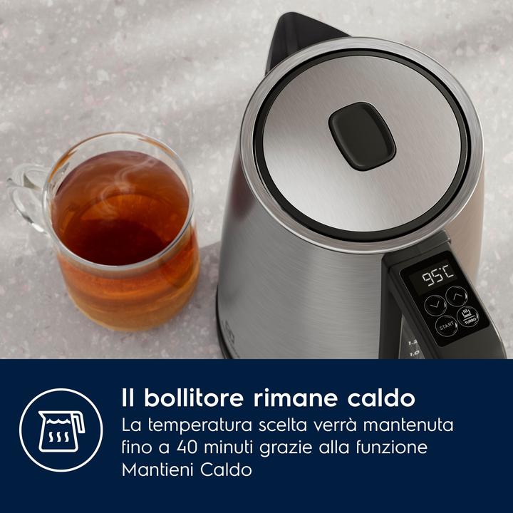 Actual product image Electrolux E5K1-6ST electric kettle Stainless steel (1.70 l)