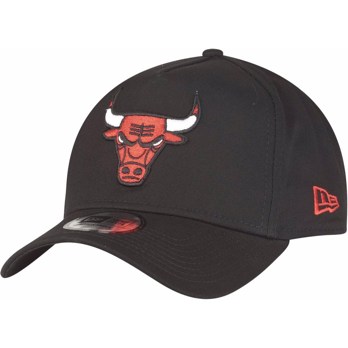 New Era, Herren, Cap, Aframe Trucker NBA Chicago Bulls, Schwarz, (One Size)