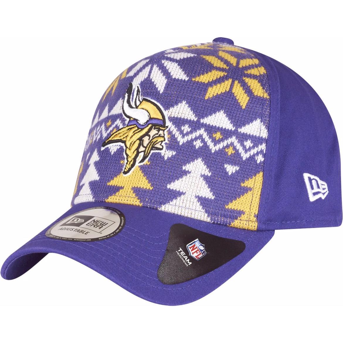 New Era, Herren, Cap, Christmas Jumper Trucker NFL Teams, Violett, (One Size)