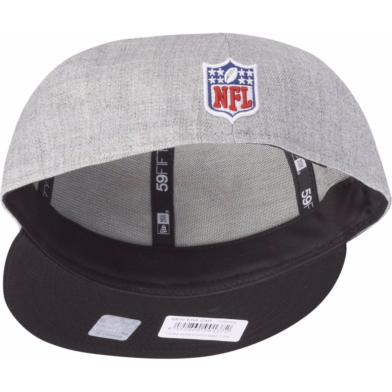 Thumbnail - New Era, Herren, Cap, 59Fifty Screening Ii NFL Green Bay Packers, Grau, (7 1/8)