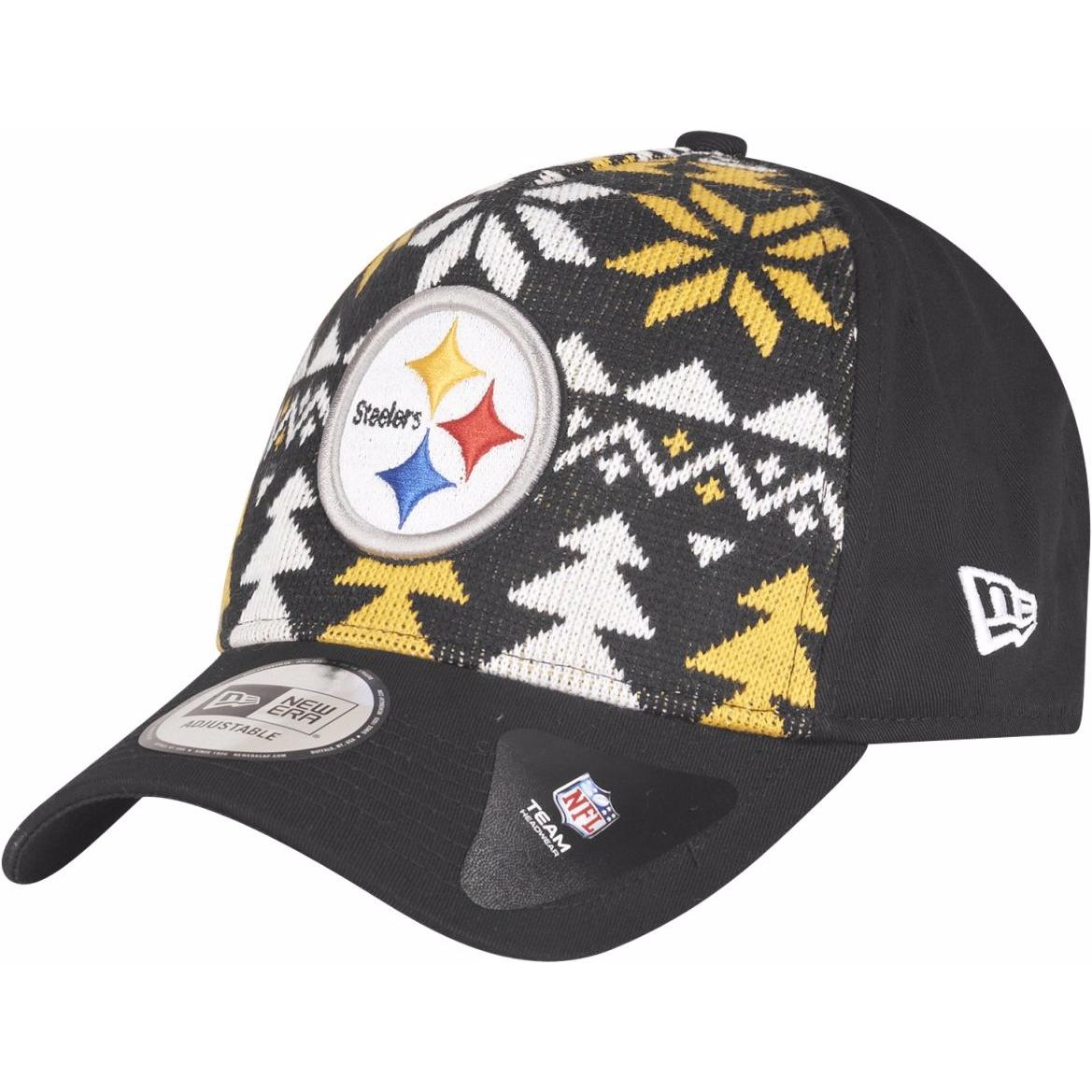 New Era, Herren, Cap, Christmas Jumper Trucker NFL Teams, Schwarz, (One Size)