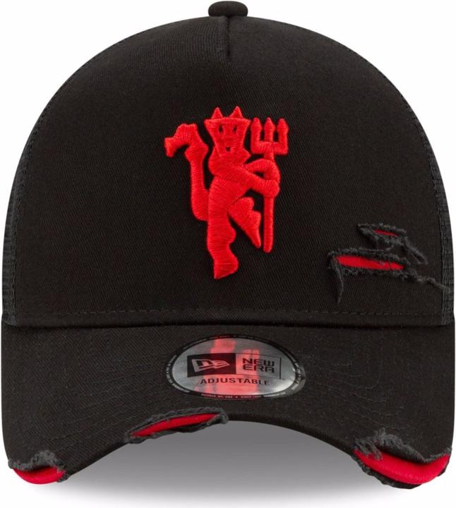 Actual product image New Era Trucker distressed Manchester United