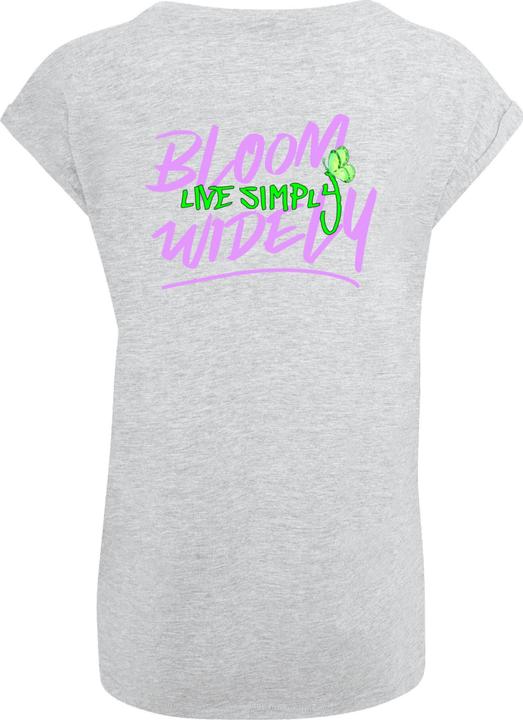 Produktbild Merchcode Ladies Never Too Late Extended Shoulder Tee - 111665 (3XL)