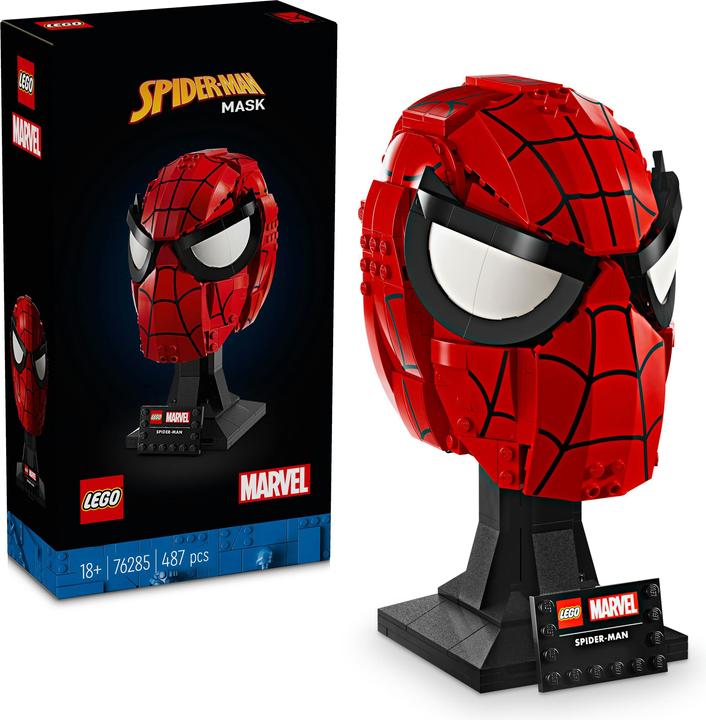 Actual product image LEGO Spider-Man's mask (76285, LEGO Marvel)