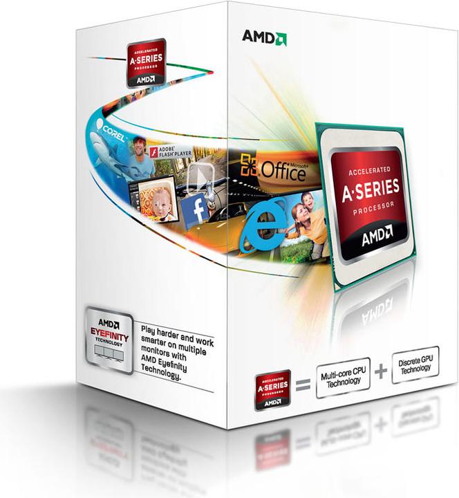 Produktbild AMD A4-5300 Apu (FM2, 3.40 GHz, 2 -Core)