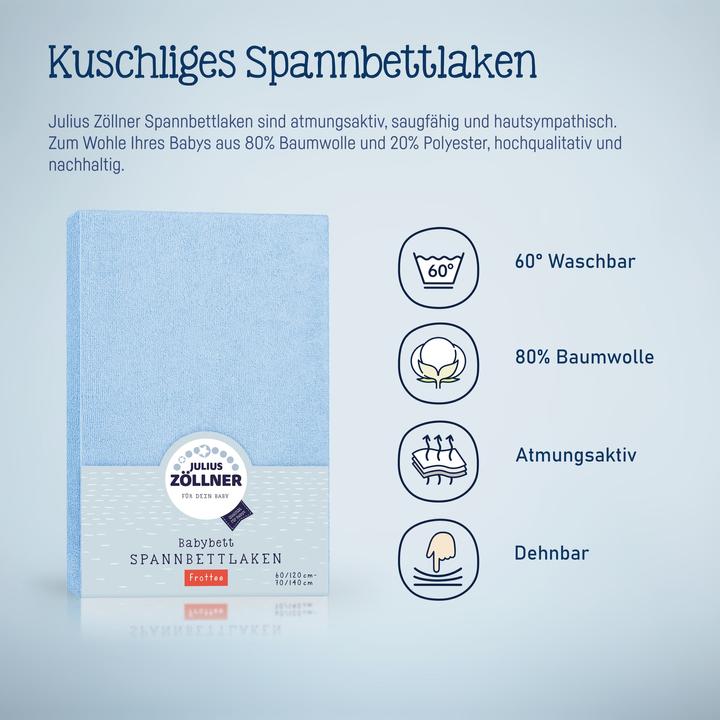 Image du produit Julius Zöllner Tissu éponge (70 x 140 cm)