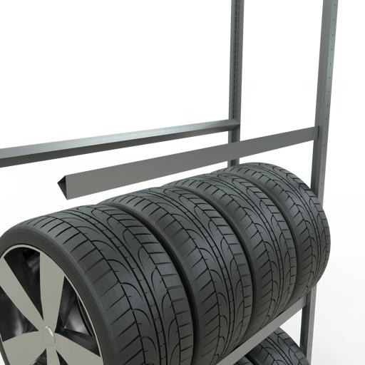 Produktbild Schulte Lagertechnik Räder-Anbauregal MULTIplus151