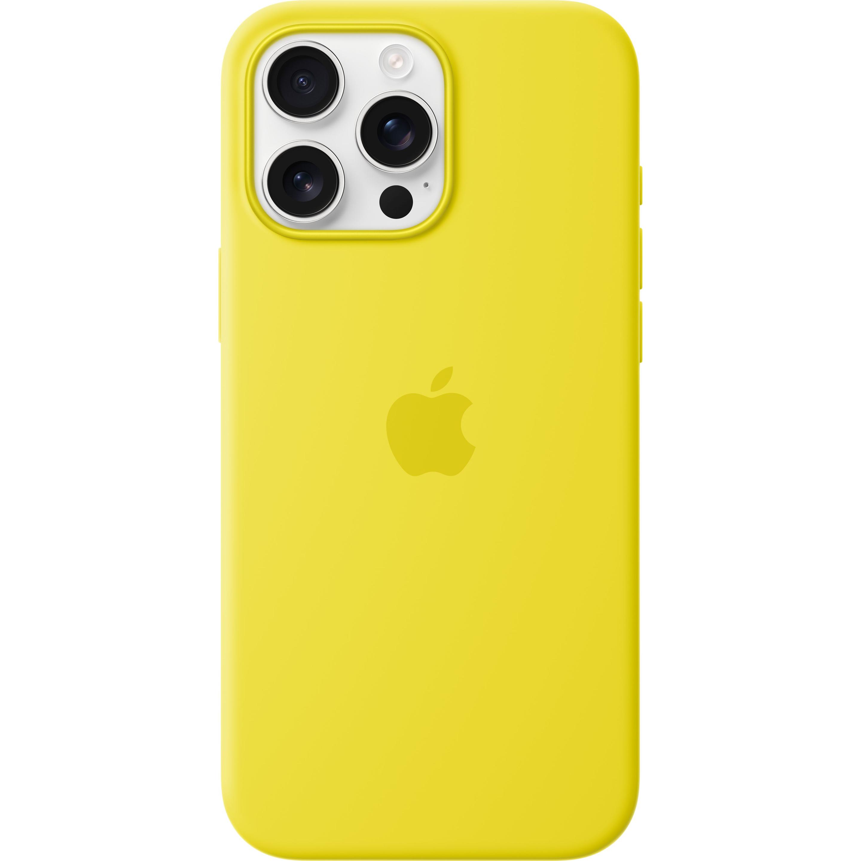 Thumbnail - Apple Silicone Case with MagSafe (Apple iPhone 16 Pro Max), Smartphone Hülle, Gelb