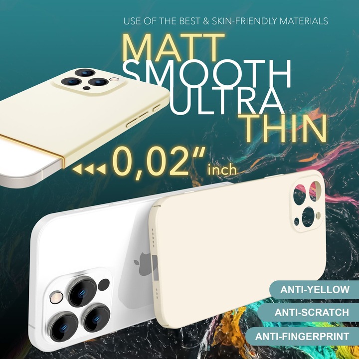Actual product image Nalia Extra Thin Mobile Phone Case 0,5mm (Apple iPhone 16 Pro Max)