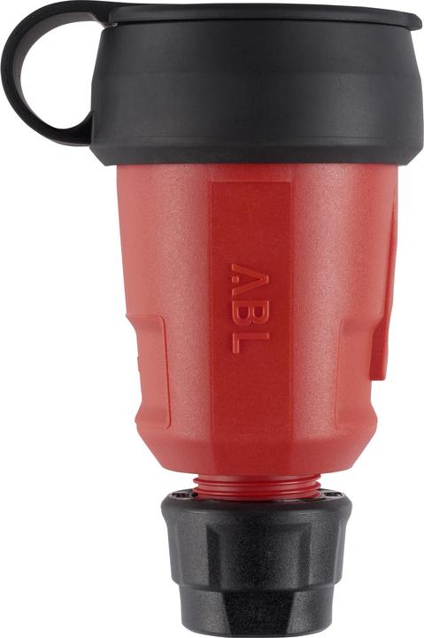 Produktbild ABL Euro-Kuppl Kst IP44 ger rt Schraubkl (CEE 7/16)