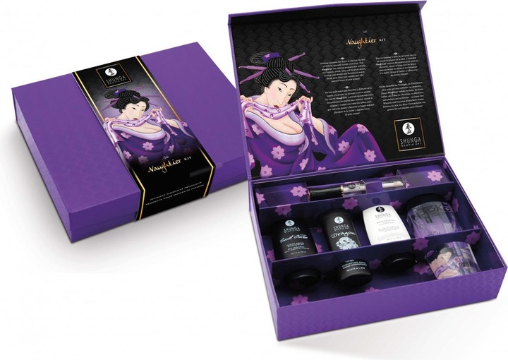 Actual product image Shunga Naughtier Kit