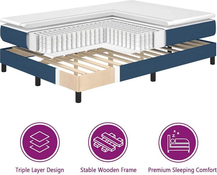 Immagine prodotto vidaXL Boxspringbett (140 x 200 cm)