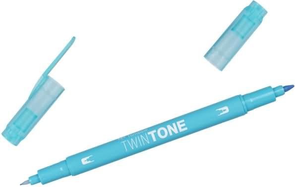 Produktbild Tombow Twintone Fasermaler (Light Blue, 1 x)