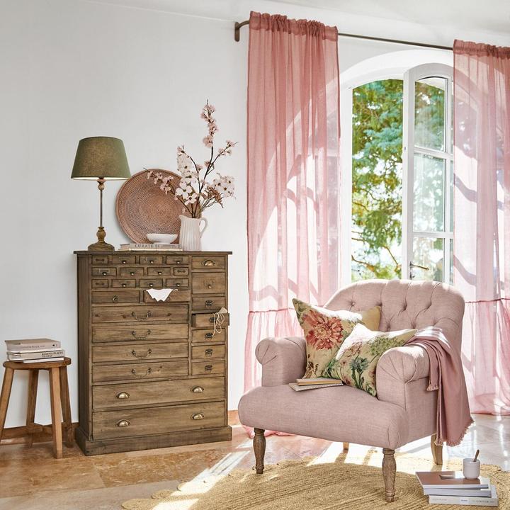 Immagine prodotto Loberon Tenda Drimmelen rosa (250 x 135 cm)