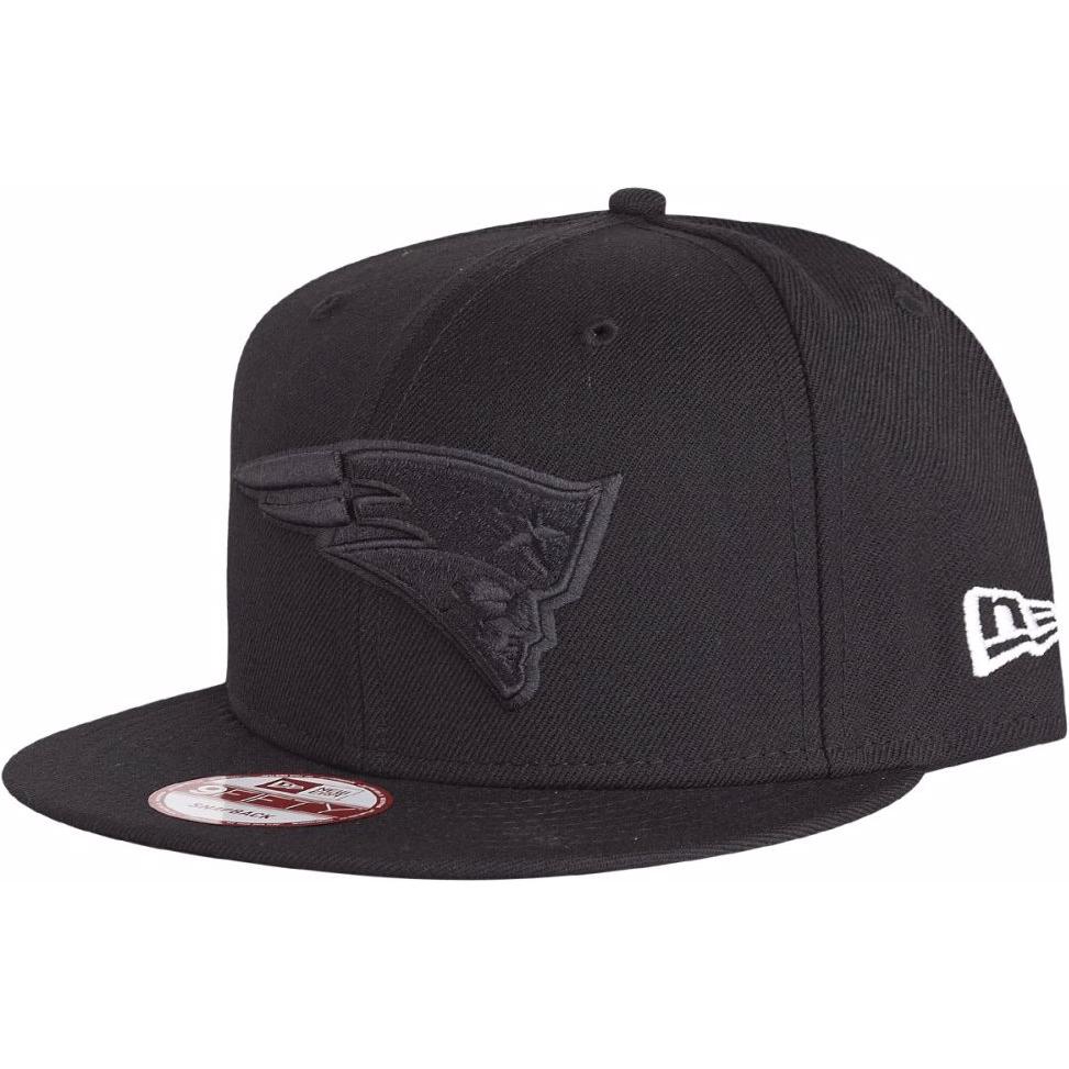 New Era, Herren, Cap, 9Fifty New England Patriots, Schwarz, (M)