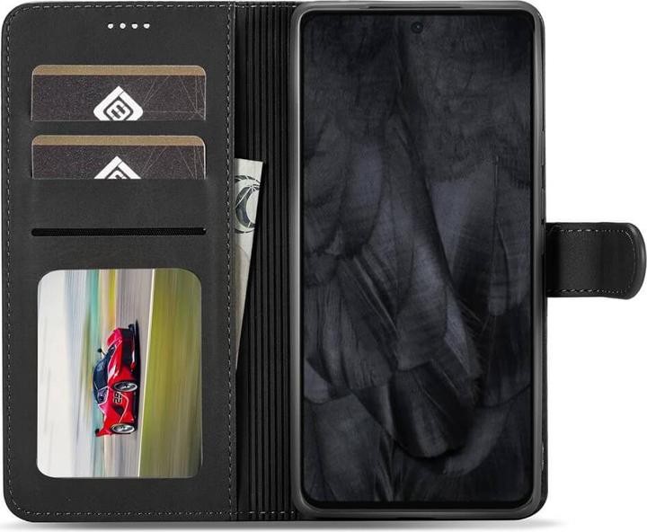 Produktbild LC.Imeeke Google Pixel 8 Pro - Leder Etui Hülle schwarz (Google Pixel 8 Pro)