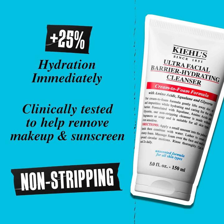 Actual product image Kiehl's Ultra Barrier Cleanser (Cleansing Foam, 150 ml)