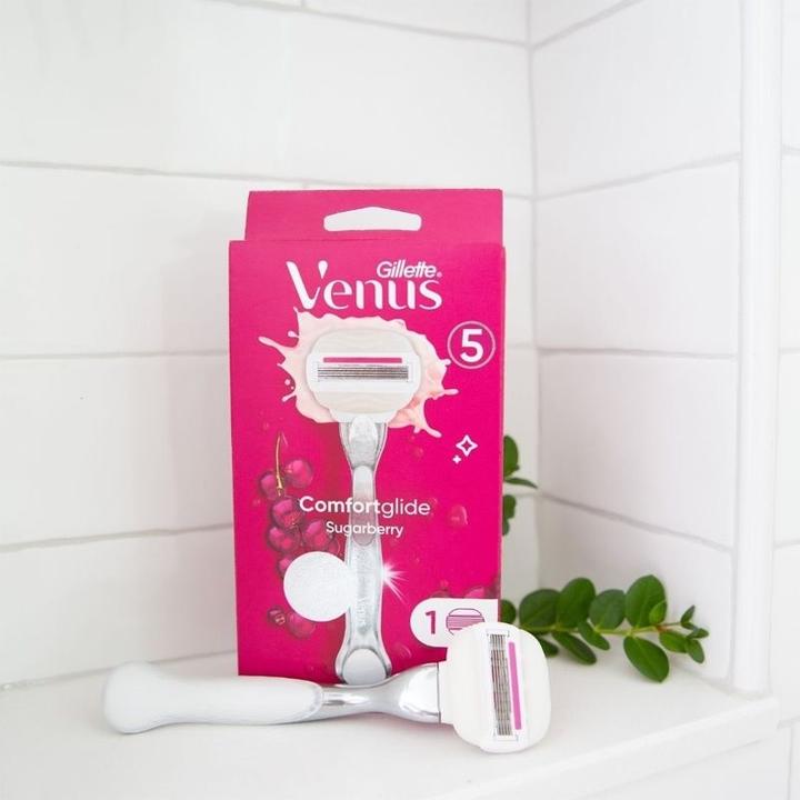Produktbild Gillette Venus Gillette - Venus ComfortGlide Sugarberry - Women's razor + 1 head 1.0pcs