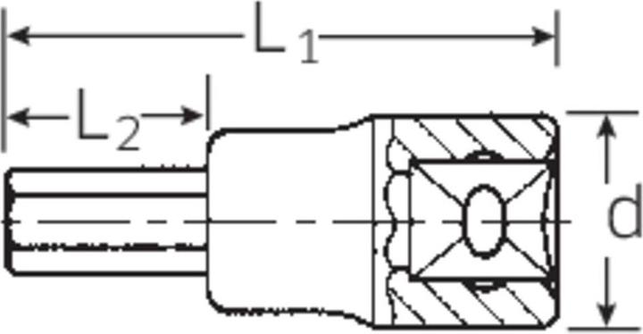 Immagine prodotto Stahlwille Inserto bit per esagono incassato (14 mm)