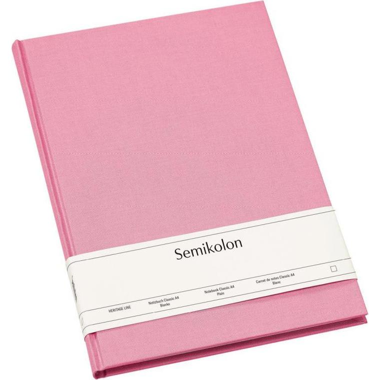 Semikolon, Heft + Block, Classic (A4, Blanko, Harter Einband)
