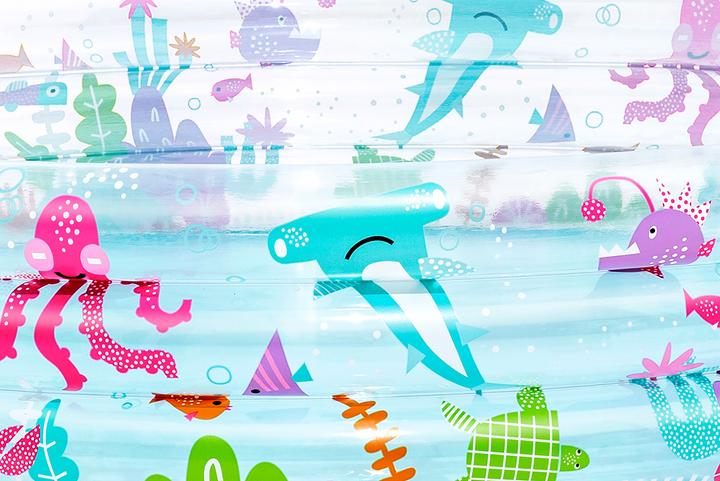 Actual product image Bestway Triple Ring Deep Dive Inflatable Kiddie Pool 1.83 m x 33 cm