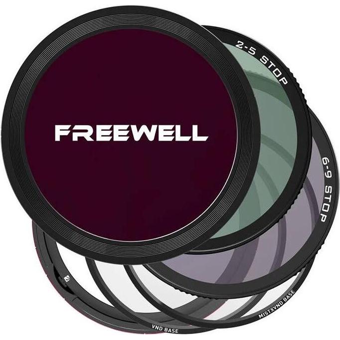 Freewell Magnetic Variable ND Filter System (120 mm, ND- / Graufilter, 82 mm), Objektivfilter