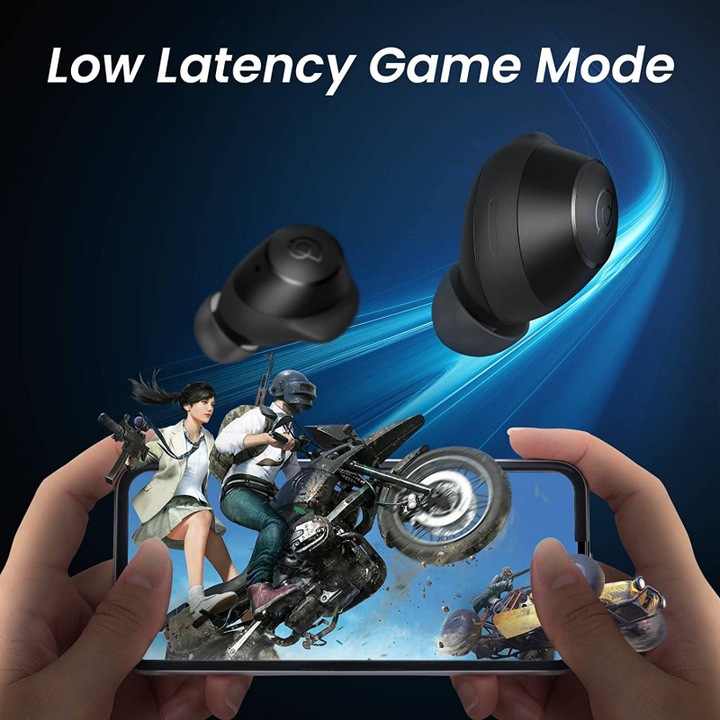 Actual product image Haylou GT1 2022 TWS earphones (Black) (NC, 5 h, Wireless)