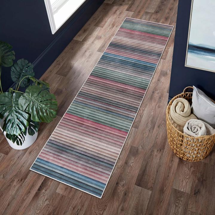 Actual product image My Interior Decorative Slipper Base- Special Design- Running- Runner- Corridor Carpet (100 x 200 cm)