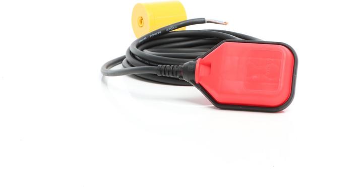 Produktbild Wiltec Schwimmerschalter Pumpe 230V 16A Rund Tauchpumpen Pegelschalter 5m Kabel (Schmutzwasserpumpe)