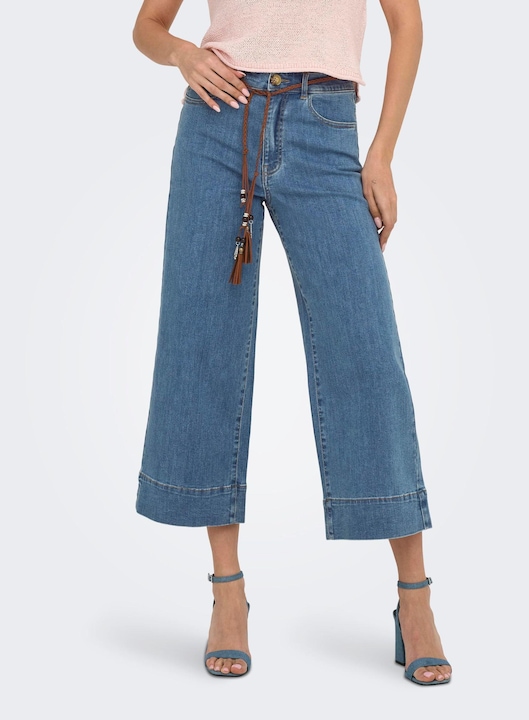Produktbild Only ONLMADISON Hohe Taille Weiter Beinschnitt Jeans Jeans mit weitem Bein (26)