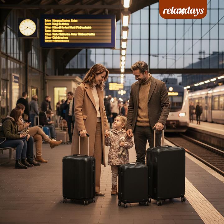 Image du produit Relaxdays Ensemble 3 valises (110 l)