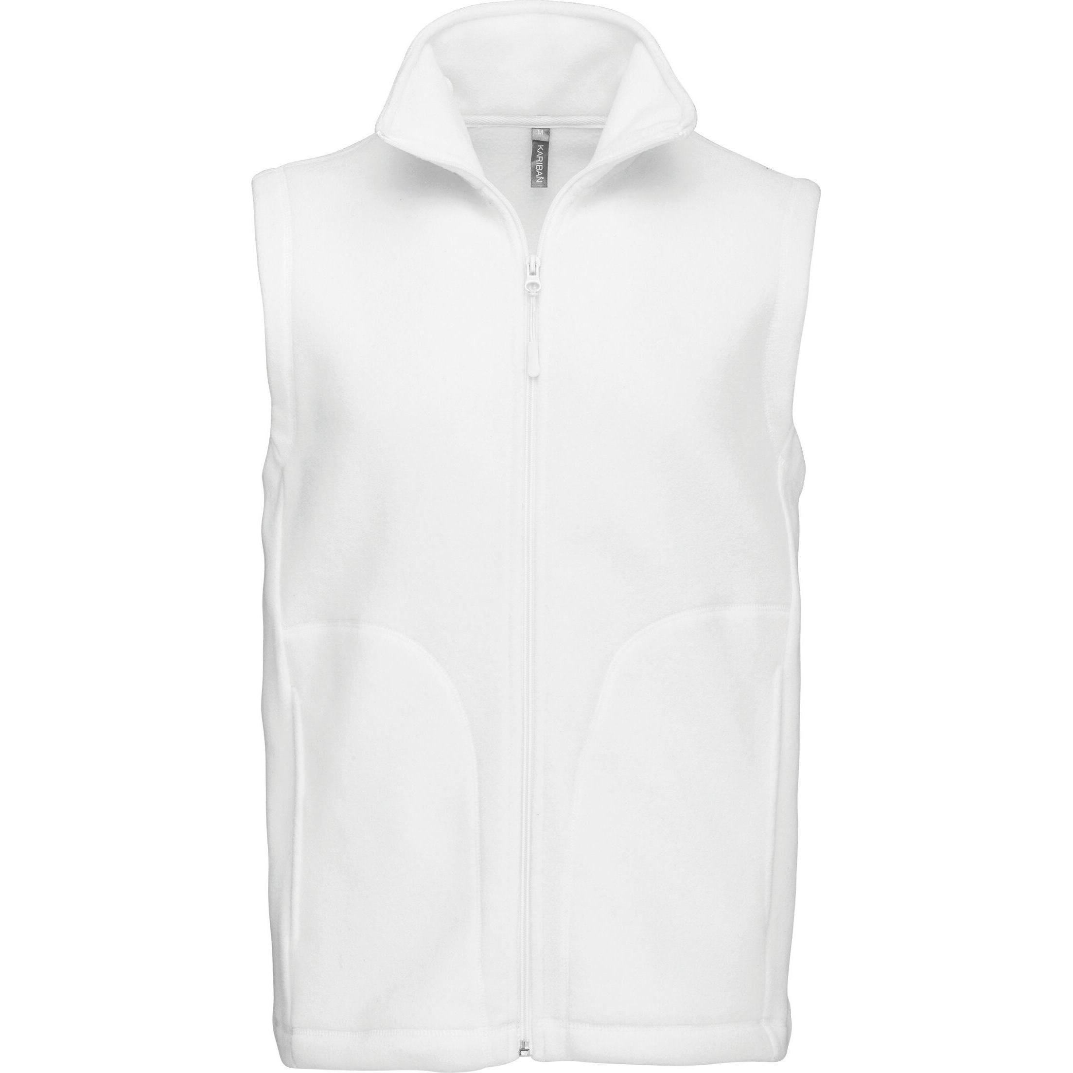 Kariban, Herren, Weste, Luca, Weiss, (XL)