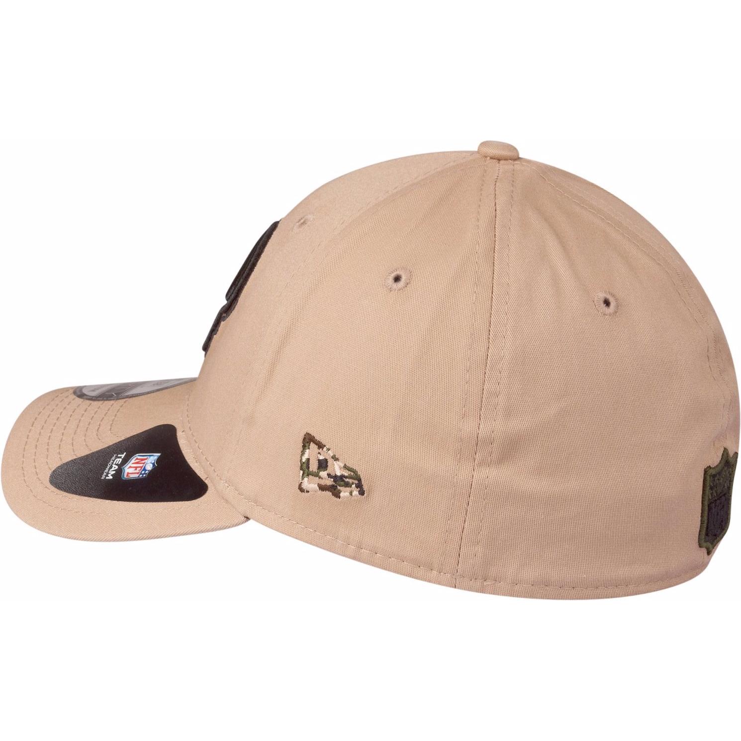Thumbnail - New Era, Herren, Cap, 39Thirty Stretch NFL Teams, Beige, (M)