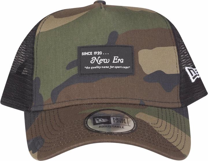 Actual product image New Era Aframe Trucker Brand Logo Patch (One size)