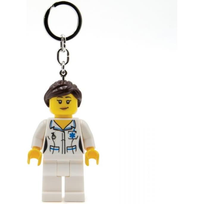Thumbnail - Euromic, Schlüsselanhänger, LEGO - Keychain w/LED - Nurse (4006036-LGL-KE186H)