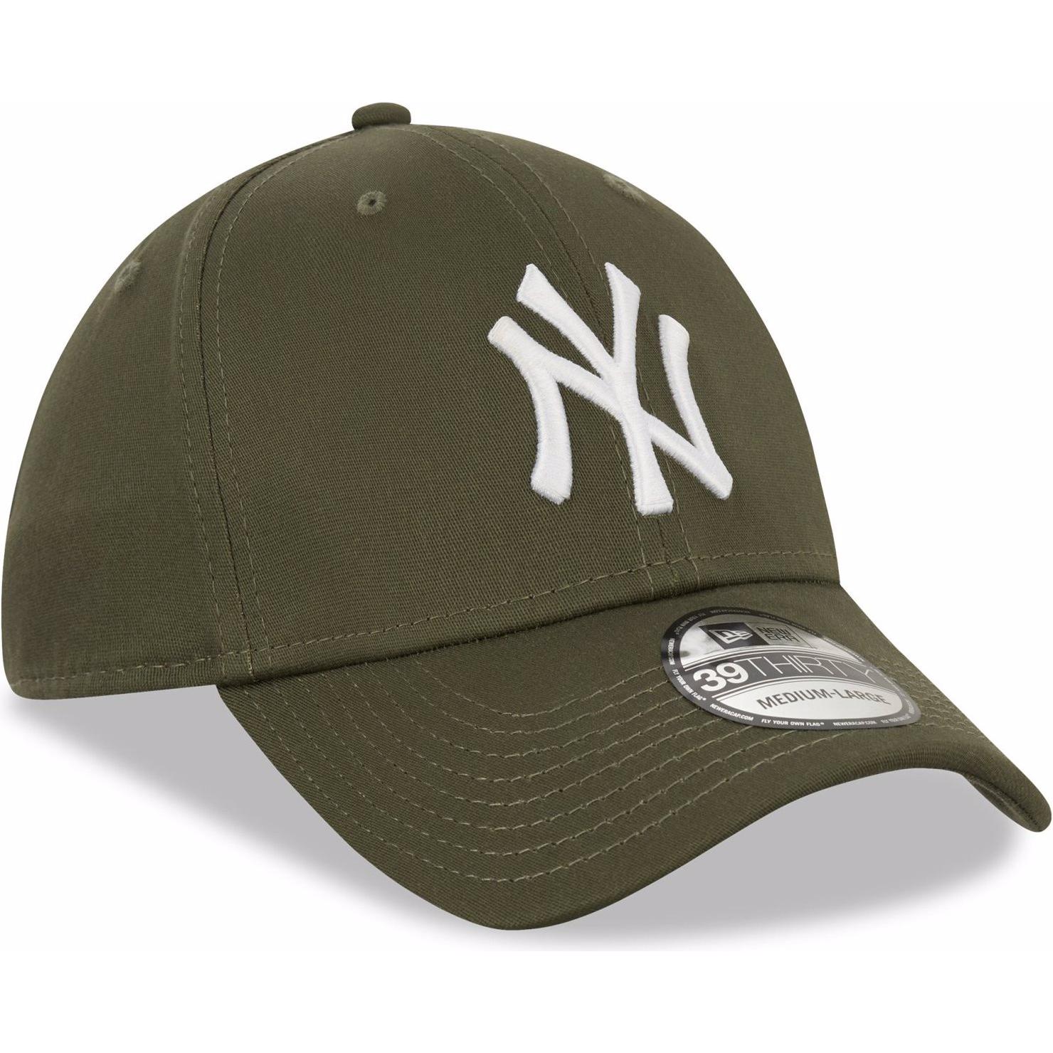 New Era, Herren, Cap, 39Thirty Stretchfit New York Yankees, Grün, (L)