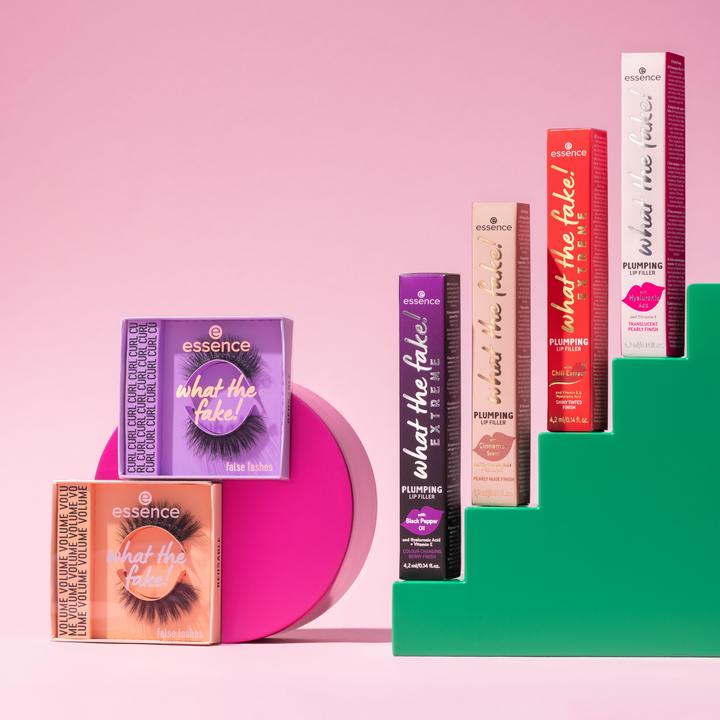 Actual product image essence what the FAKE! false lashes (Artificial eyelashes)