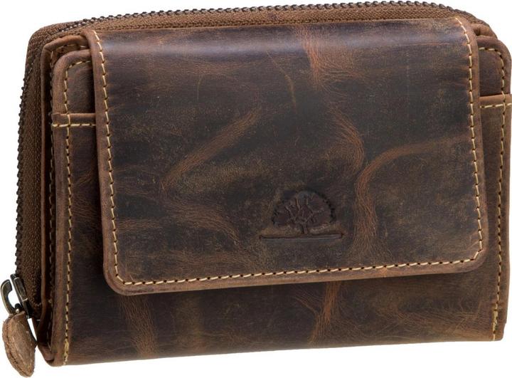 Actual product image Greenburry Wallet Vintage 1670 zip combination wallet