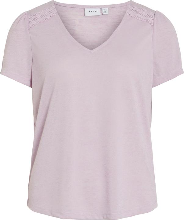 Immagine prodotto Vila Kurzärmeliges Top mit V-Ausschnitt (L)